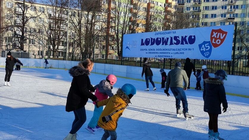 Lodowisko Biały Orlik przy ul. Radzyńskiej