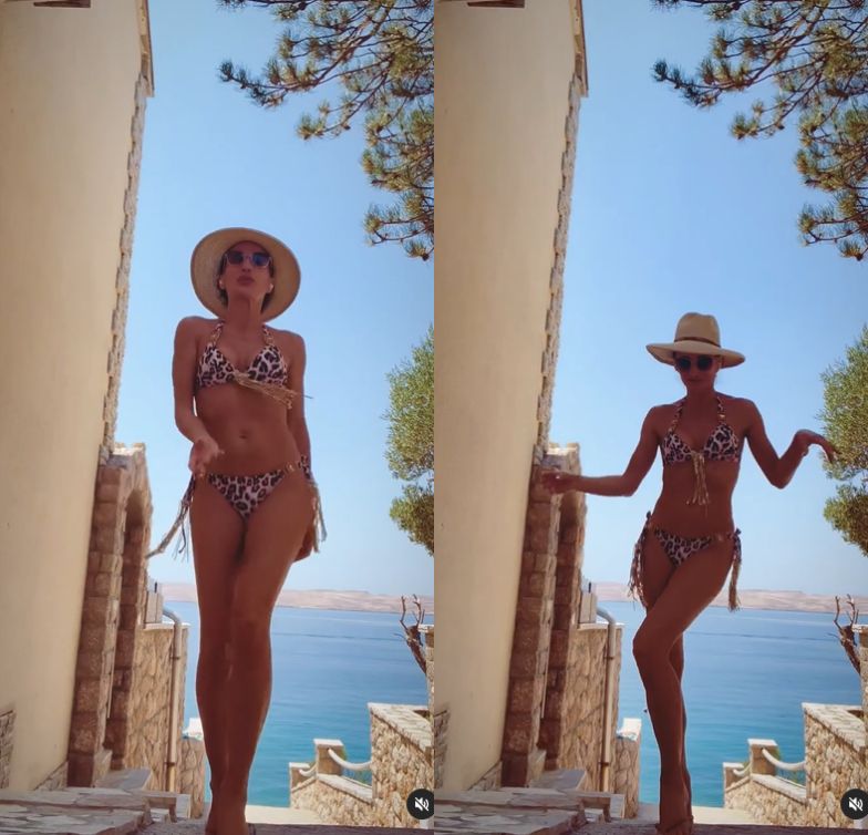 Justyna Steczkowska na wakacjach