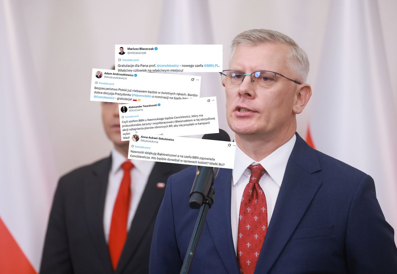 Komentują wybór Cenckiewicza. "Wymowny sygnał"
