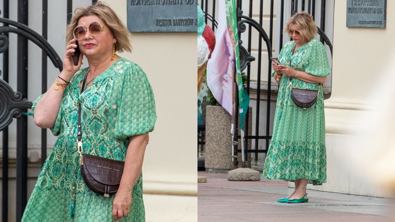 Antek Królikowski z matką snują się przed kościołem, w którym miał odbyć się chrzest Vincenta