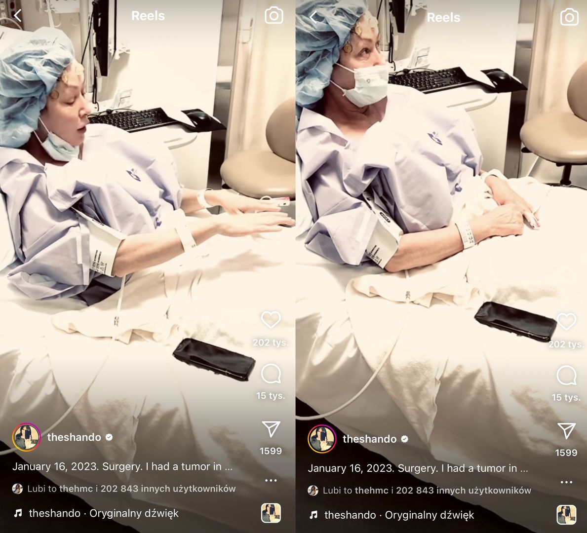 Shannen Doherty relacjonuje walkę z rakiem