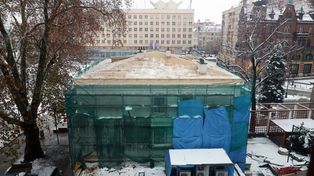 Legnica: Trwa remont tzw. małego budynku urzędu miasta przy Placu Słowiańskim