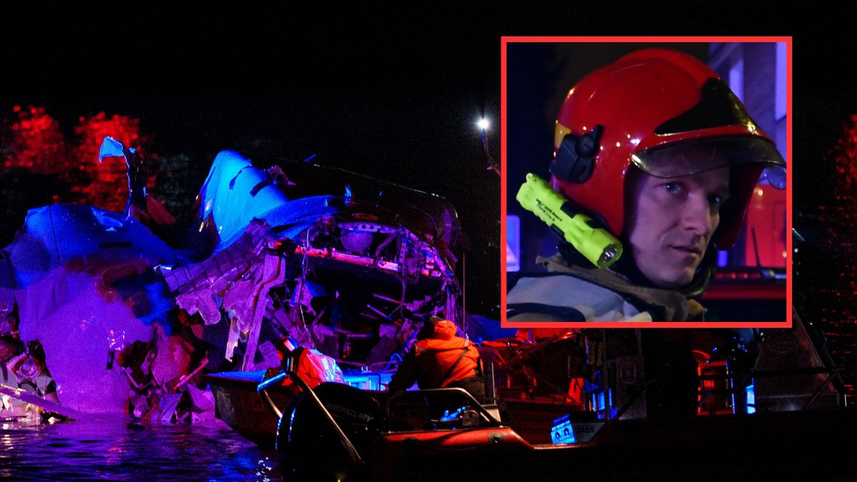 Mł. bryg. Łukasz Panasiuk o tragedii w Waszyngtonie