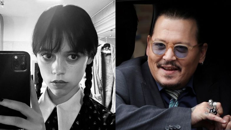 Johnny Depp spotyka się z 20-letnią Jenną Ortegą?! 