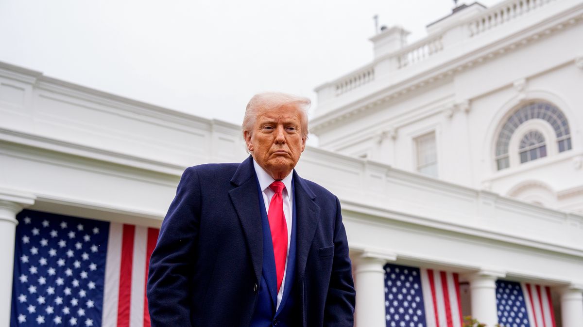 WASHINGTON, DC - APRIL 02: U.S. President Donald Trump departs after signing executive orders imposing tariffs on imported goods during a "Make America Wealthy Again" trade announcement event in the Rose Garden at the White House on April 2, 2025 in Washington, DC. Touting the event as "Liberation Day", Trump announced sweeping new tariffs targeting goods imported to the U.S. on countries including China, Japan and India. (Photo by Andrew Harnik/Getty Images)