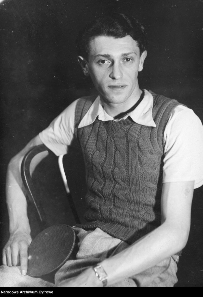 Alojzy Ehrlich w trakcie MŚ w 1936 roku fot. NAC/domena publiczna