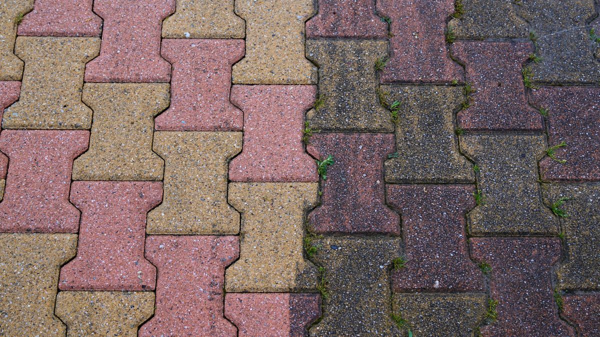 Teraz tylko tak myję kostkę brukową 