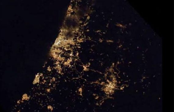 20 miast widzianych nocą z kosmosu 20