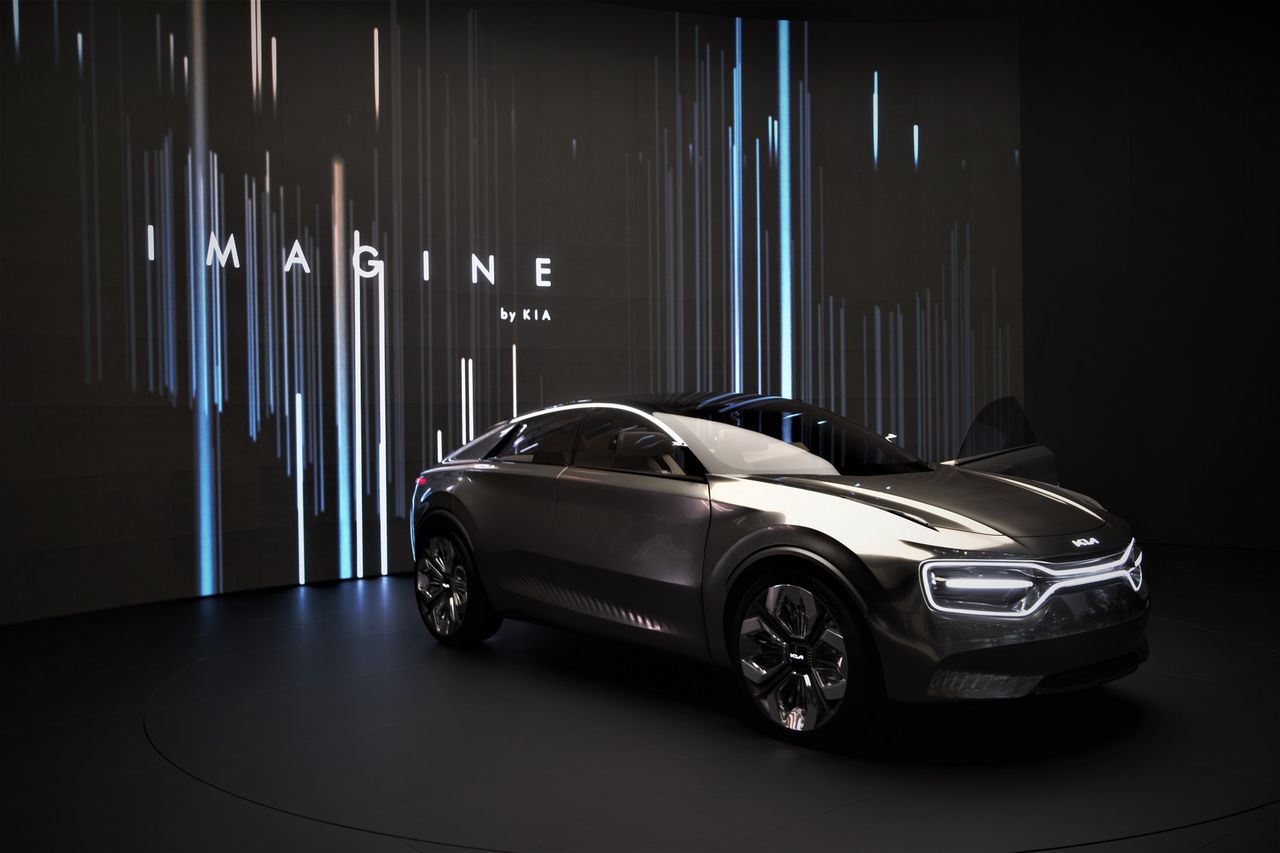 Kia Imagine EV Concept. Trzy auta w jednym