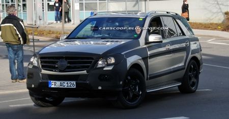 Nadjeżdża nowy Mercedes ML