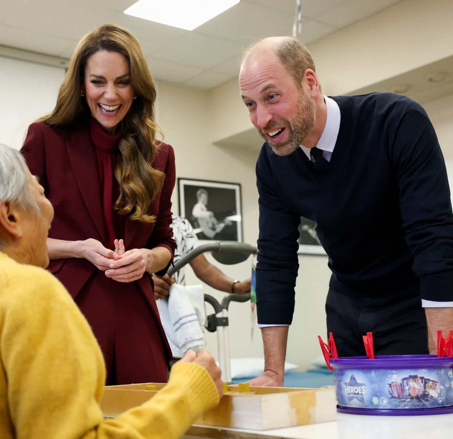 Kate Middleton i książę William odwiedzają szpital