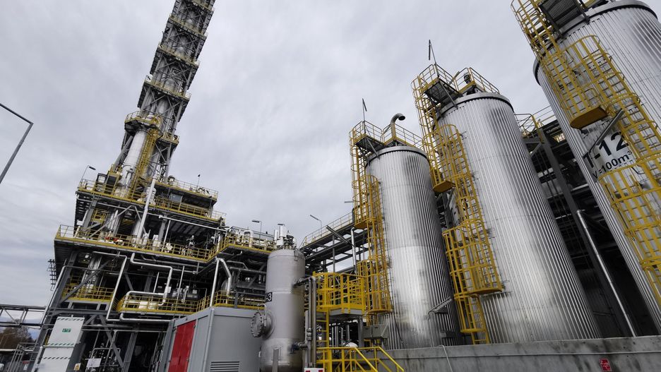 06.11.2021 Trzebinia
 Otwarto instalację do produkcji glikolu w rafinerii Orlen Południe. 
fot. Sławomir Bromboszcz / Polska Press / Gazeta Krakowska