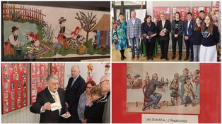Włocławek: Otwarcie wystawy "Wielkanoc w pocztówce" w Muzeum Etnograficznym. Zdjęcia, wideo