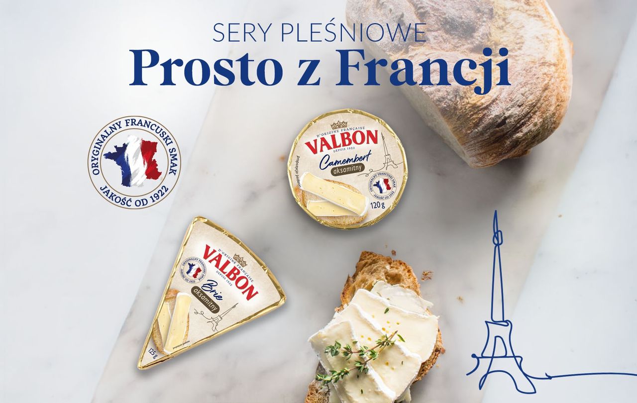 Valbon prosto z Francji. Autentycznie francuski smak codziennych przyjemności!