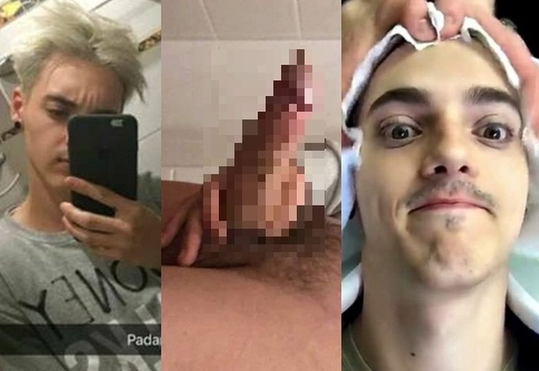 Radek Pestka pokazuje penisa na Snapchacie