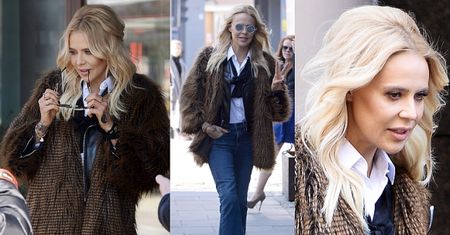 Maja Sablewska w kurtce... z emu? (FOTO)
