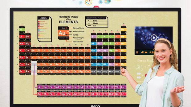 BenQ RP552H: ogromny, dotykowy monitor pomoże nam w nauce 1