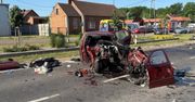 Makabryczny wypadek na DW312. Czołowe zderzenie, jest ofiara