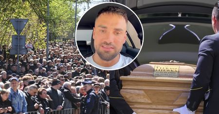 Pogrzeb Łukasza Litewki. Tłumy na uroczystości. Słowa przybyłych na pogrzeb chwytają za serce