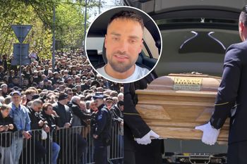 Pogrzeb Łukasza Litewki. Tłumy na uroczystości. Słowa przybyłych na pogrzeb chwytają za serce