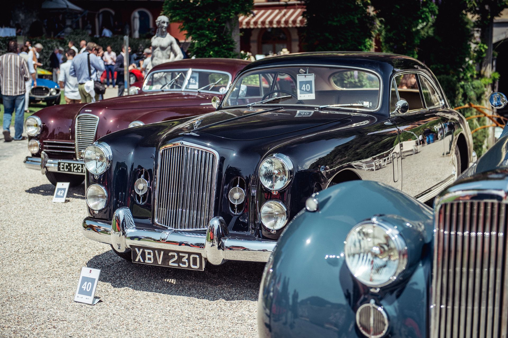 Bentley MK VI Cresta i Salmson G-72.