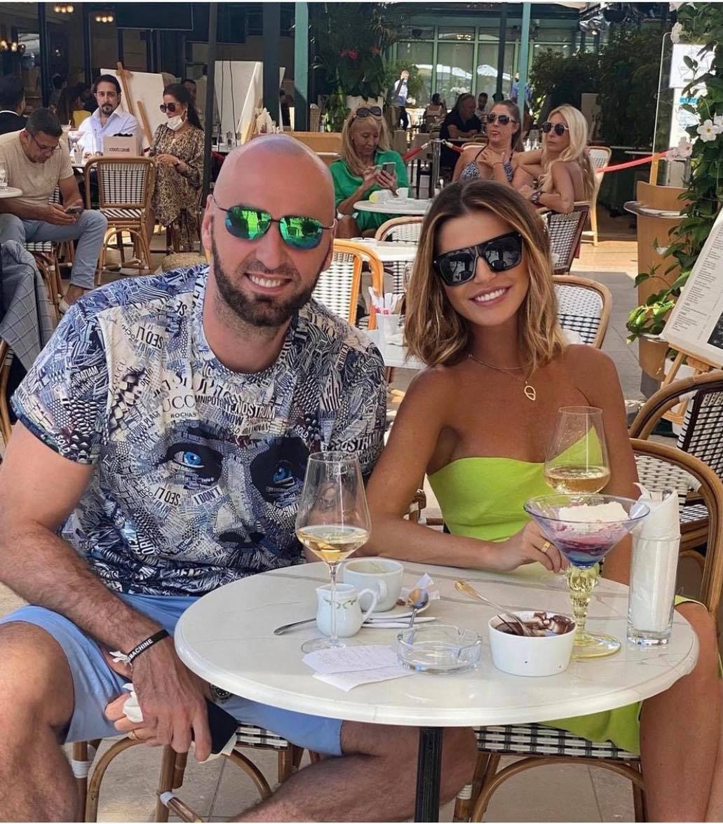 Marcin Gortat z żoną w Monte Carlo