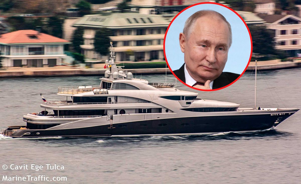 Jacht "Victoria" - dziewiąty w kolekcji Putina