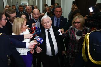 Prezes PiS przyjechał do TAI. Wyjaśnił dlaczego