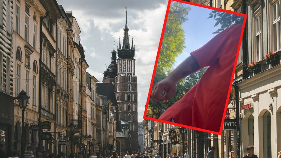 Wulgarny atak w Krakowie