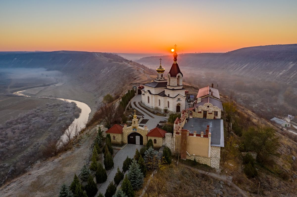 Jedna z atrakcji Mołdawii -  monastyr Orhei 