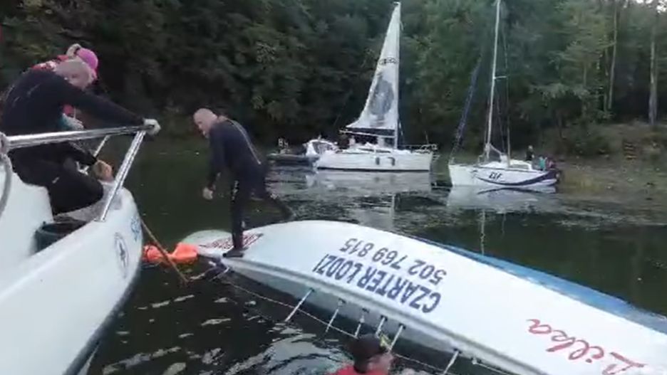 Akcja na Jeziorze Rożnowskim