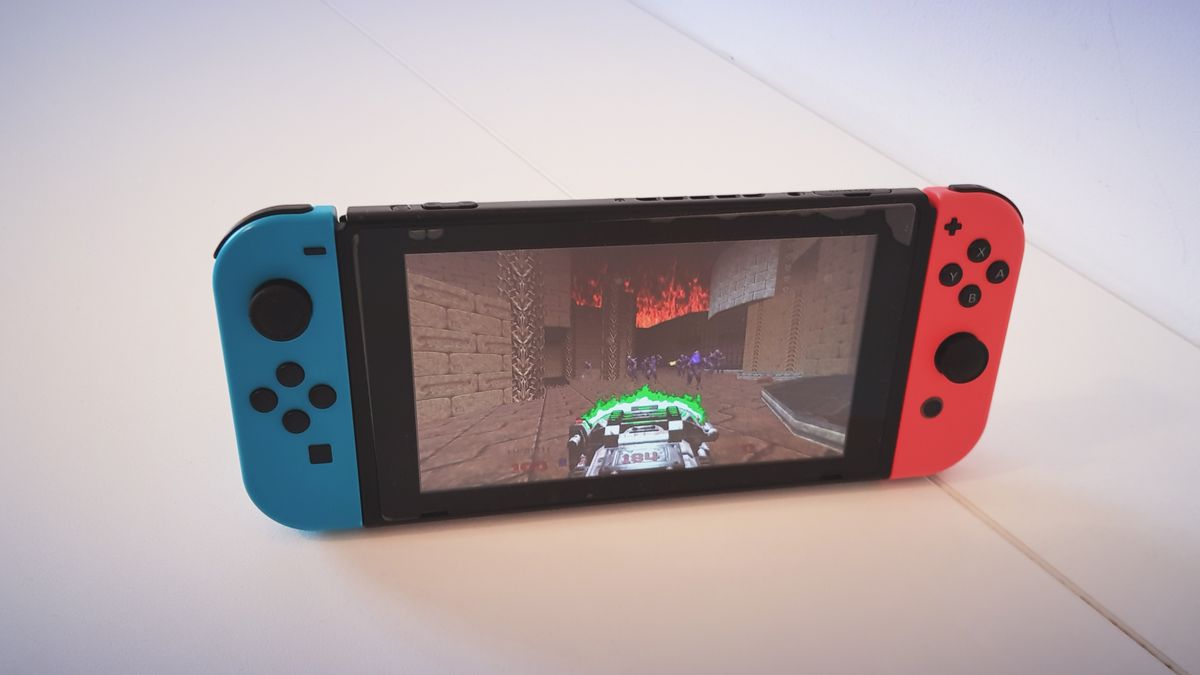Doom 64 na Nintendo Switch jest sprzedawany jako osobna gra, fot. Jakub Krawczyński