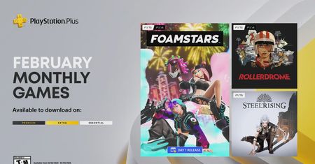 Playstation Plus na luty 2024 – Foamstars, Rollerdrome i Stellrising