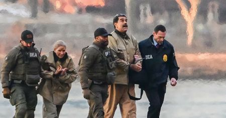 Nowe nagranie z Maduro. Tak przewożono go z aresztu