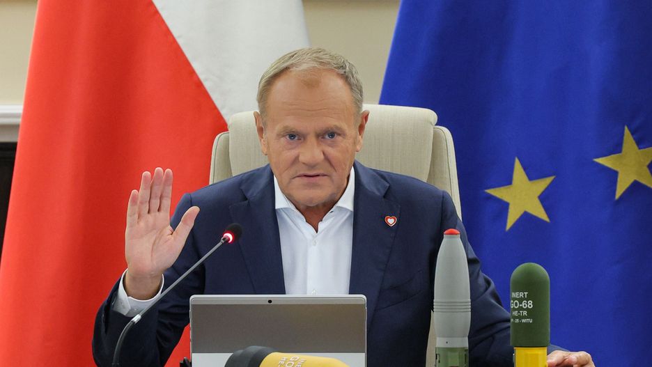 Warszawa, 29.07.2025. Premier Donald Tusk podczas posiedzenia rządu w Kancelarii Prezesa Rady Ministrów w Warszawie, 29 bm. Rząd zajmie się m.in. dwoma projektami z puli tzw. projektów deregulacyjnych. (jm) PAP/Paweł Supernak