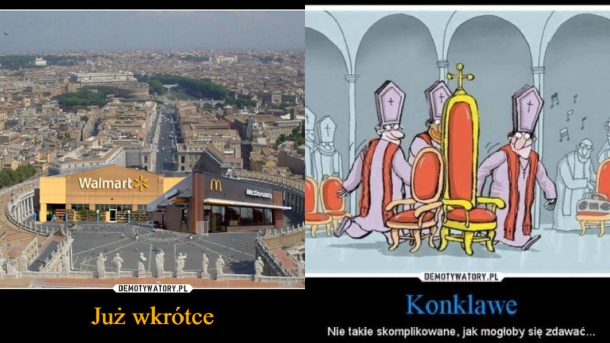 Najlepsze memy z okazji wyboru papieża