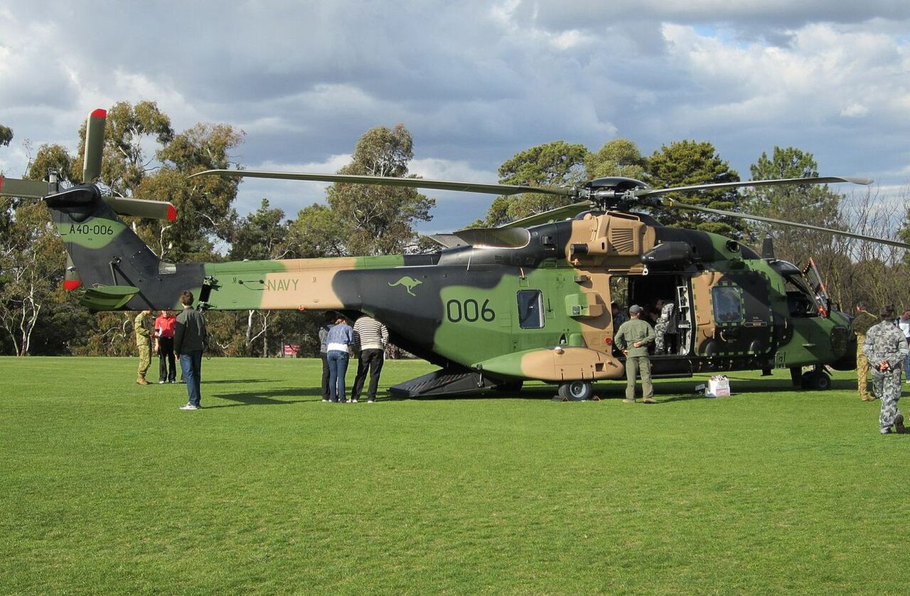 Australijski śmigłowiec MRH-90 Taipan, zdjęcie ilustracyjne