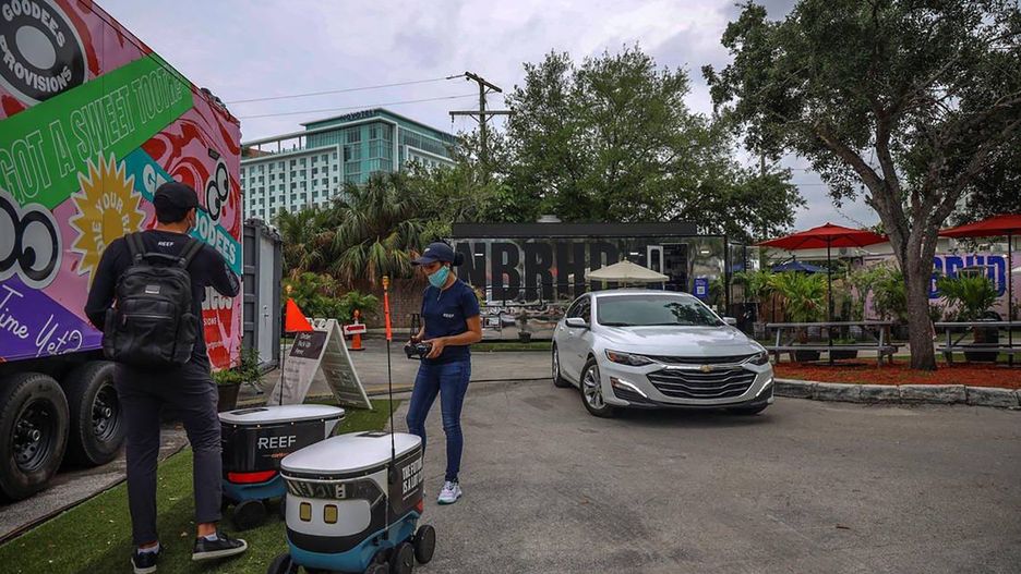 Roboty wykorzystywane w Miami 