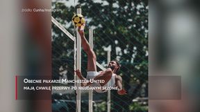 #dziejesiewsporcie: Wypoczywa na sportowo. Nowa gwiazda Manchesteru United nie próżnuje