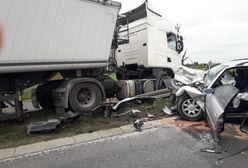 Mazowsze. Kierowca ciężarówki z zarzutami po wypadku pod Płońskiem