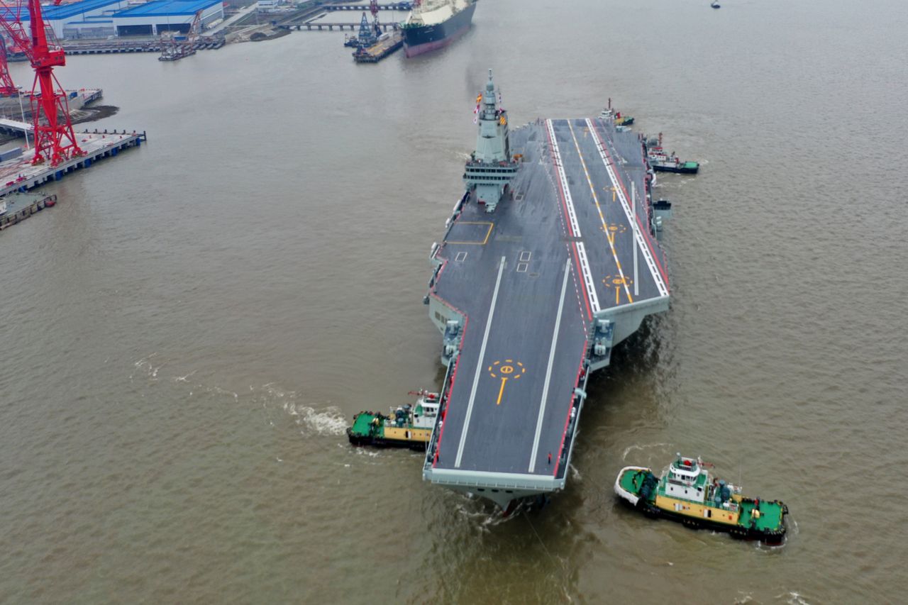 China's latest marvel. Fujian aircraft carrier sets sail with groundbreaking tech