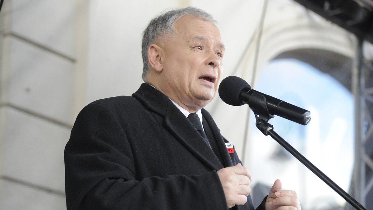 Jarosław Kaczyński. 