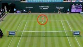 Zacięta walka do samego końca. Tak Magda Linette zamknęła mecz [WIDEO]