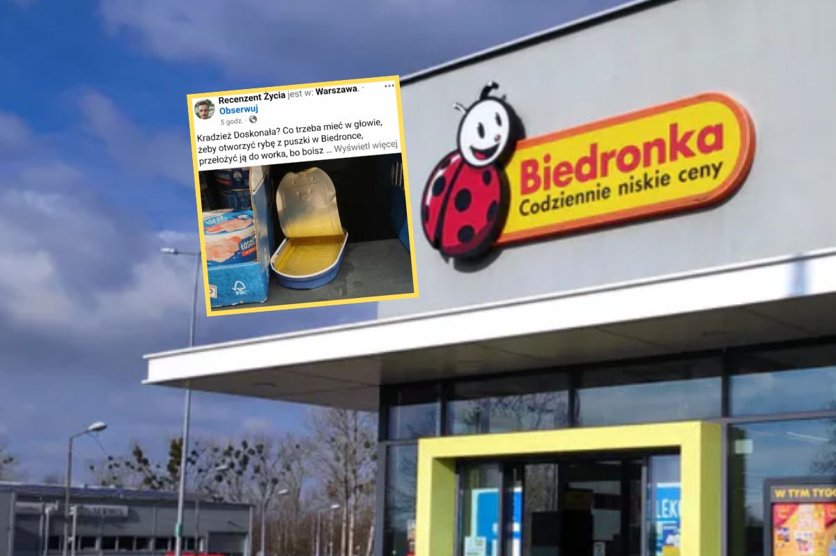 Pokazał zdjęcie z Biedronki. "Co trzeba mieć w głowie"