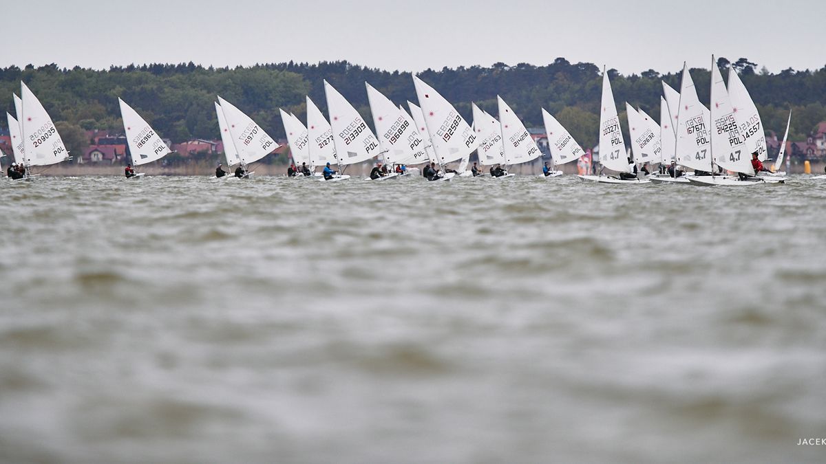 Materiały prasowe / Jacek Kwiatkowski / PZŻ / Na zdjęciu: Jachty klasy Laser