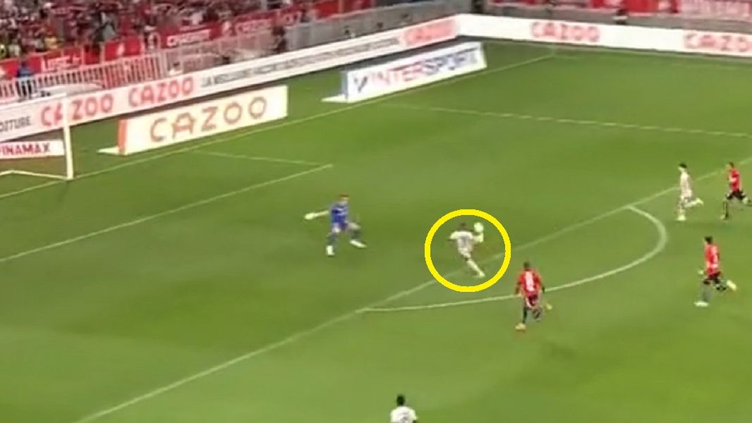 Twitter / Eleven Sports / Na zdjęciu: gol Mbappe