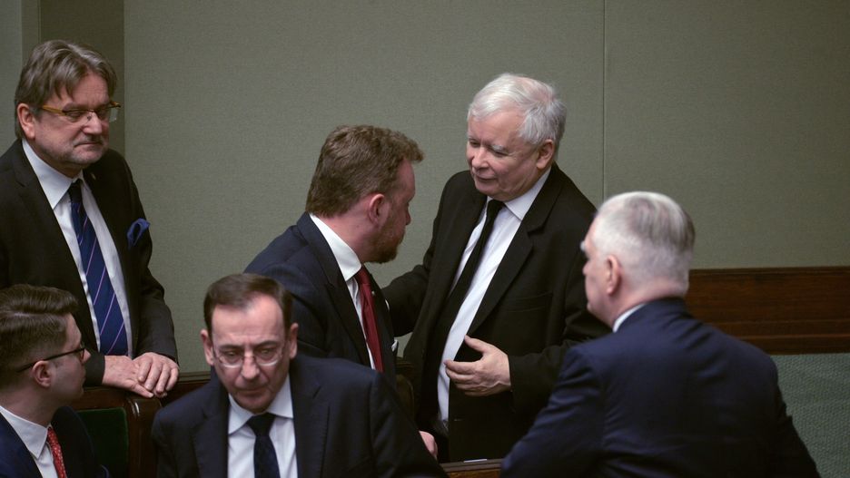 Jarosław Kaczyński stanął w obronie Łukasza Szumowskiego