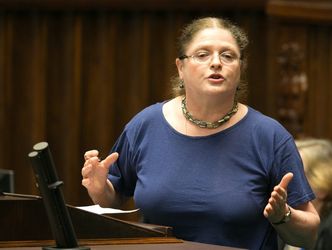 Krystyna Pawłowicz ukrana za nazwanie flagi UE "szmatą"