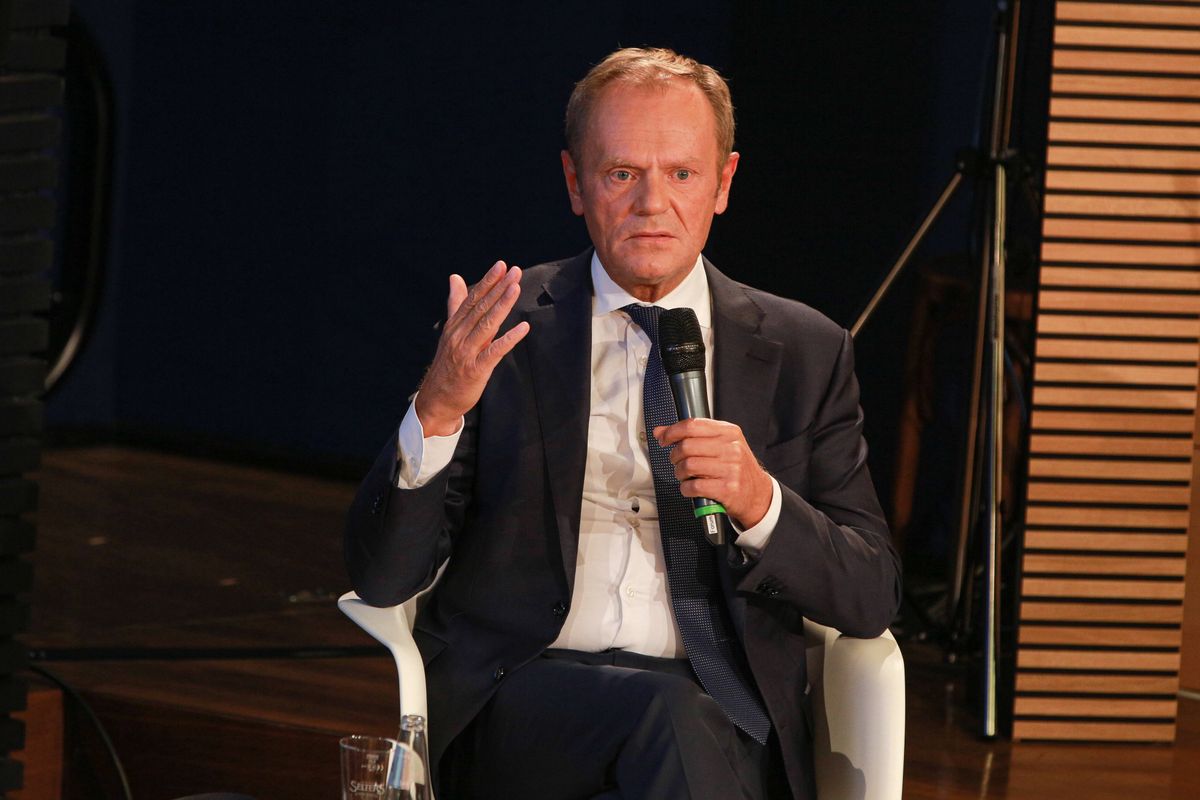Donald Tusk skomentował wystąpienie Jarosława Kaczyńskiego