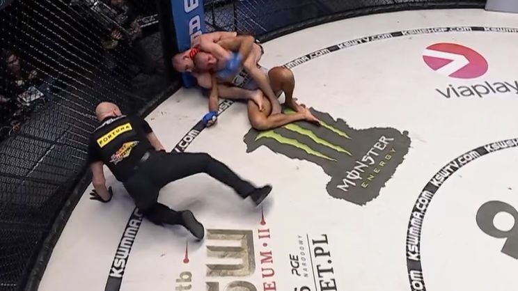 Twitter / Tom Breese pokonał Bartosza Leśkę na KSW 80